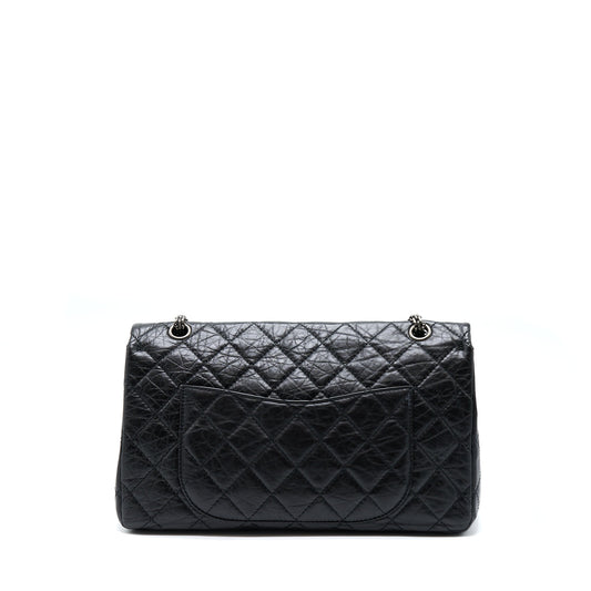 Chanel 2.55 227 Reissue Calfskin Black Ruthenium Hardware