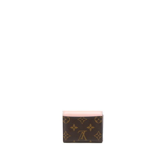 Louis Vuitton Zoe Wallet Monogram Canvas/Rose Ballerine GHW