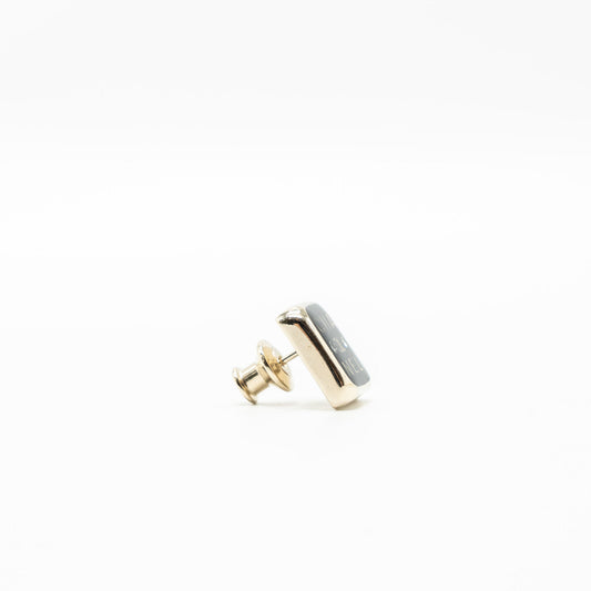 Chanel 3 Pins Square Brooch LGHW