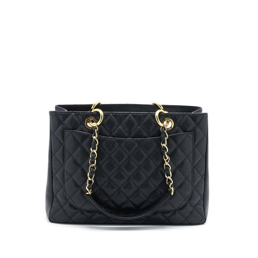 Chanel Grand Shopping Tote / GST Caviar Black GHW