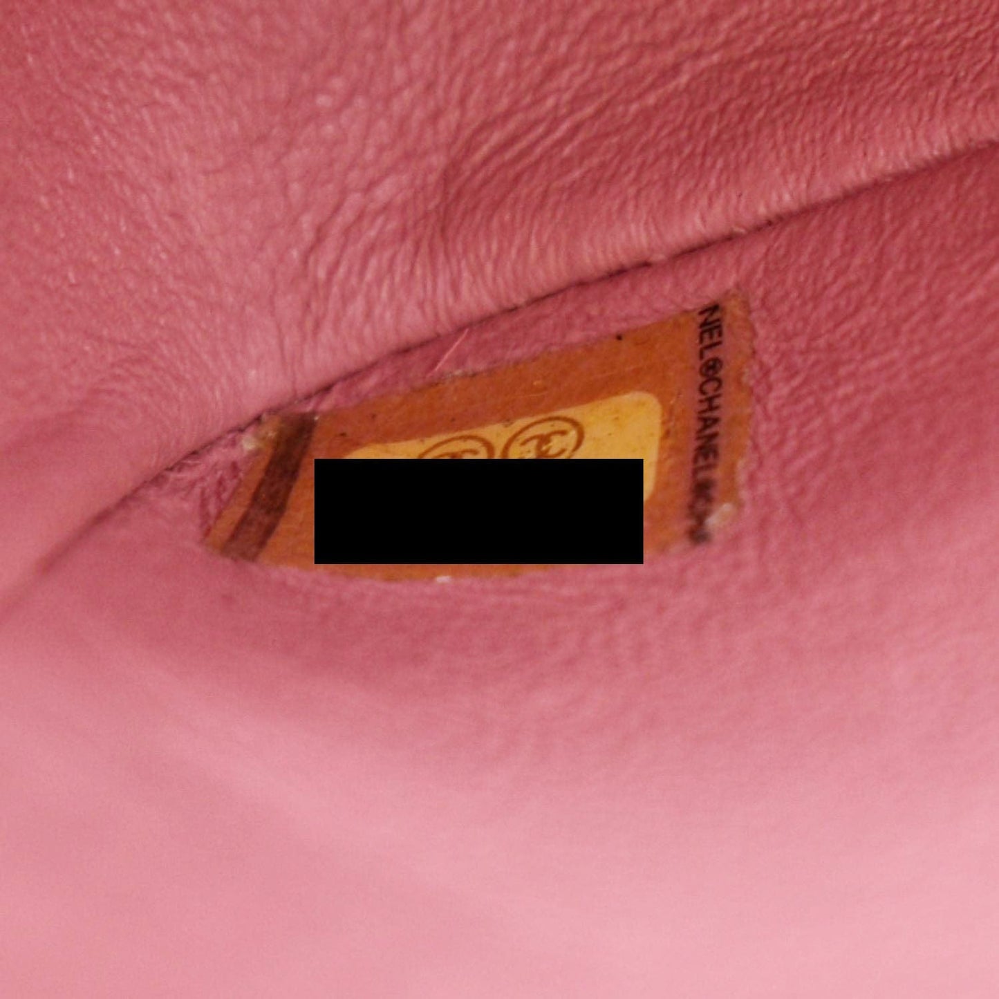 CHANEL Classic Double Flap Medium Quilted Leather Shoulder Bag Salmon Pink