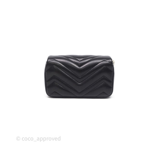 Gucci GG Marmont Super Mini Black Shoulder Bag