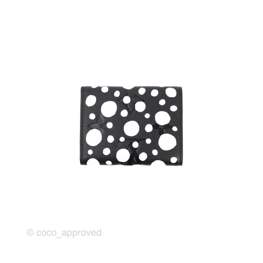 Louis Vuitton x Yayoi Kusama Victorine Wallet White/Black Monogram Empreinte