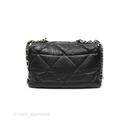 Chanel 19 Medium Black Mixed Hardware