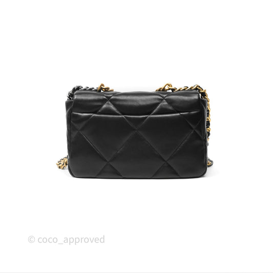 Chanel 19 Small Black Mixed Hardware