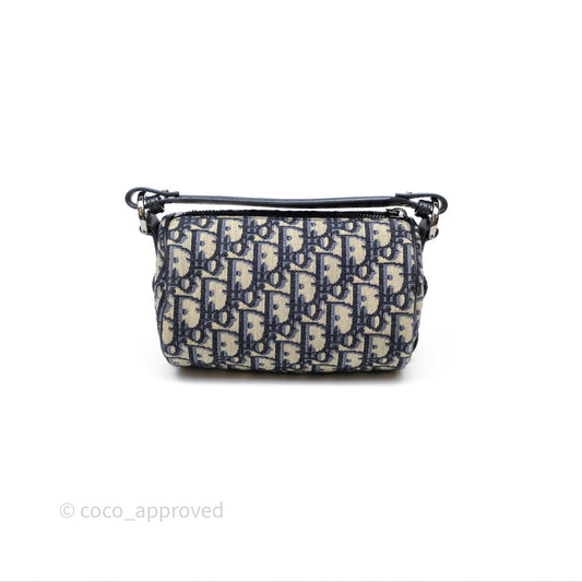 Dior Men's Mini Roller Messenger Bag Oblique Jacquard