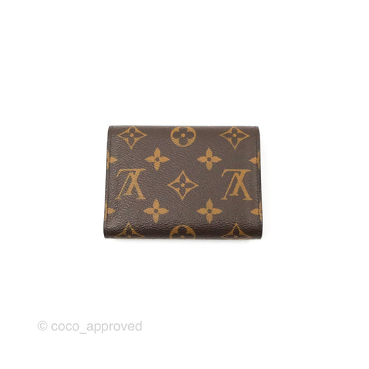Louis Vuitton Victorine Wallet Monogram Canvas Fuchsia Pink