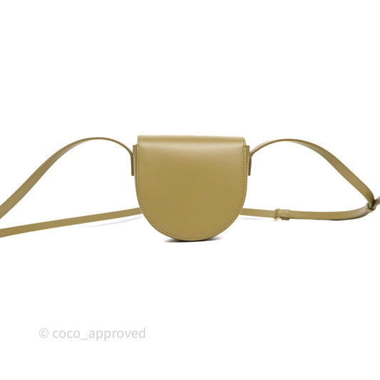Celine Mini Besace Cuir Triomphe Green Calfskin