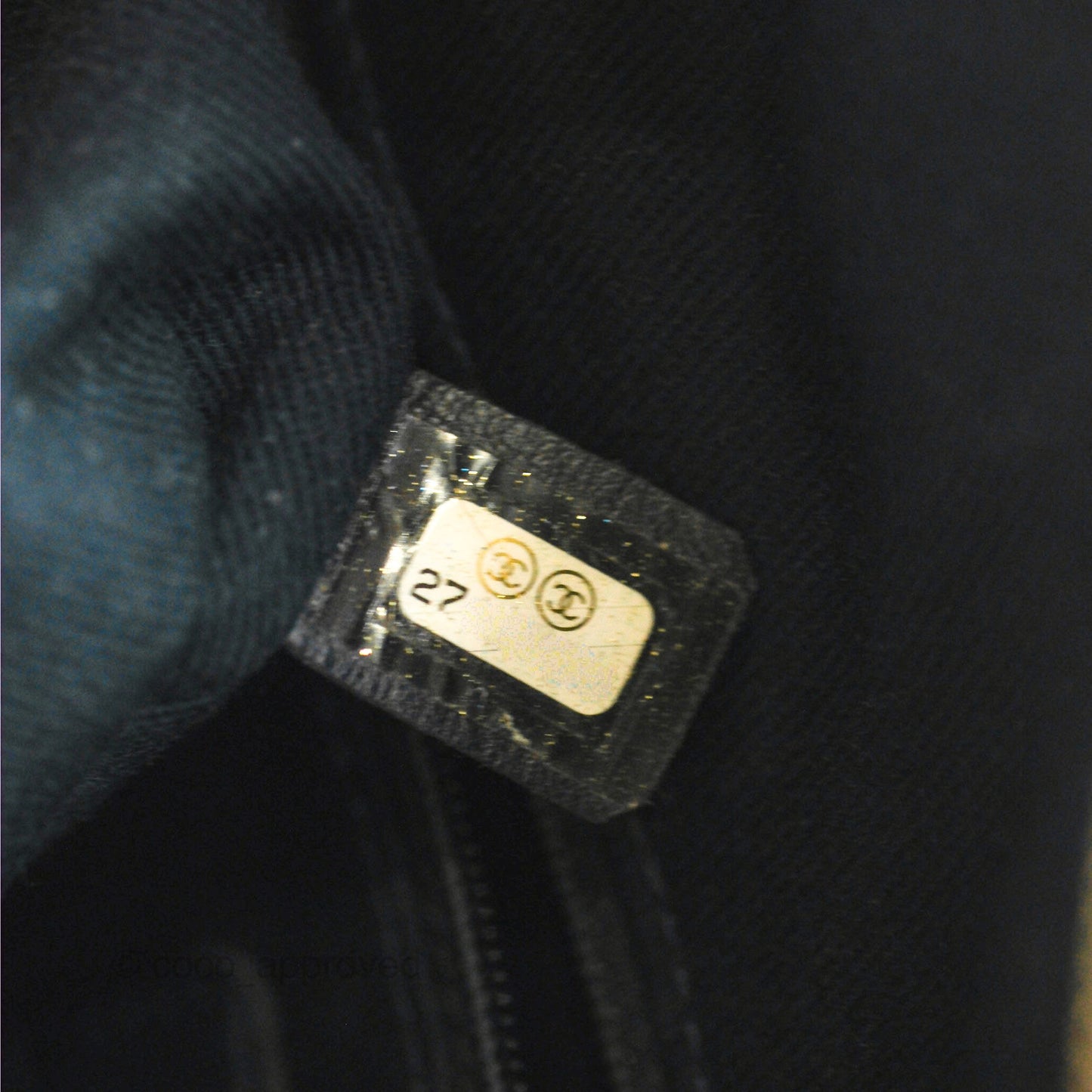 Chanel Business Affinity Waist Belt Bag Navy Caviar Gold Hardware