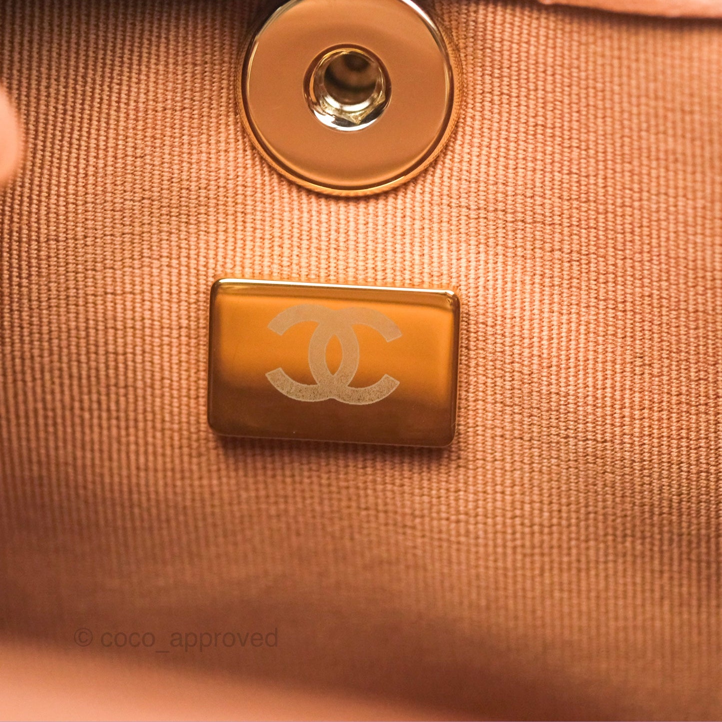 Chanel Small Duma Drawstring Backpack Camel Calfskin 24P