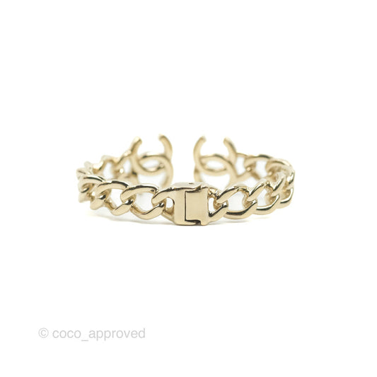 Chanel CC Chain Bracelet Gold Tone 22C