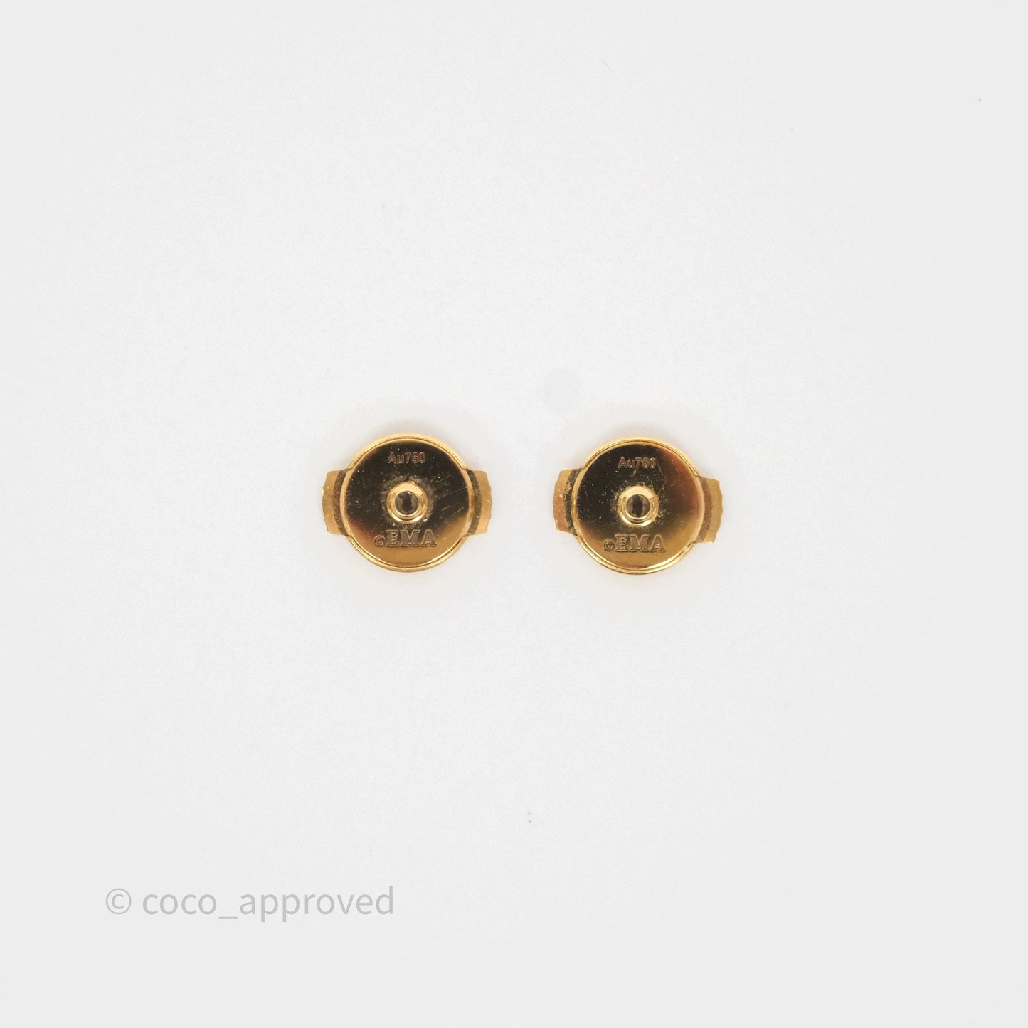 Van Cleef & Arpels Sweet Alhambra Earrings White Mother-of-pearl Yellow Gold