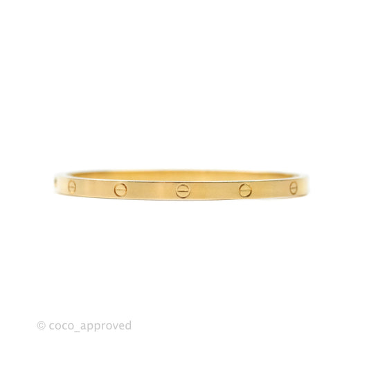 Cartier Small Love Bracelet Yellow Gold