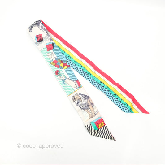 Hermes Grand Theatre Nouveau Silk Twilly