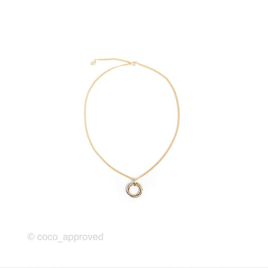 Cartier Trinity Necklace Diamond White Gold/Yellow Gold/Rose Gold