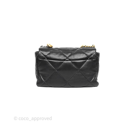 Chanel 19 Medium Black Mixed Hardware