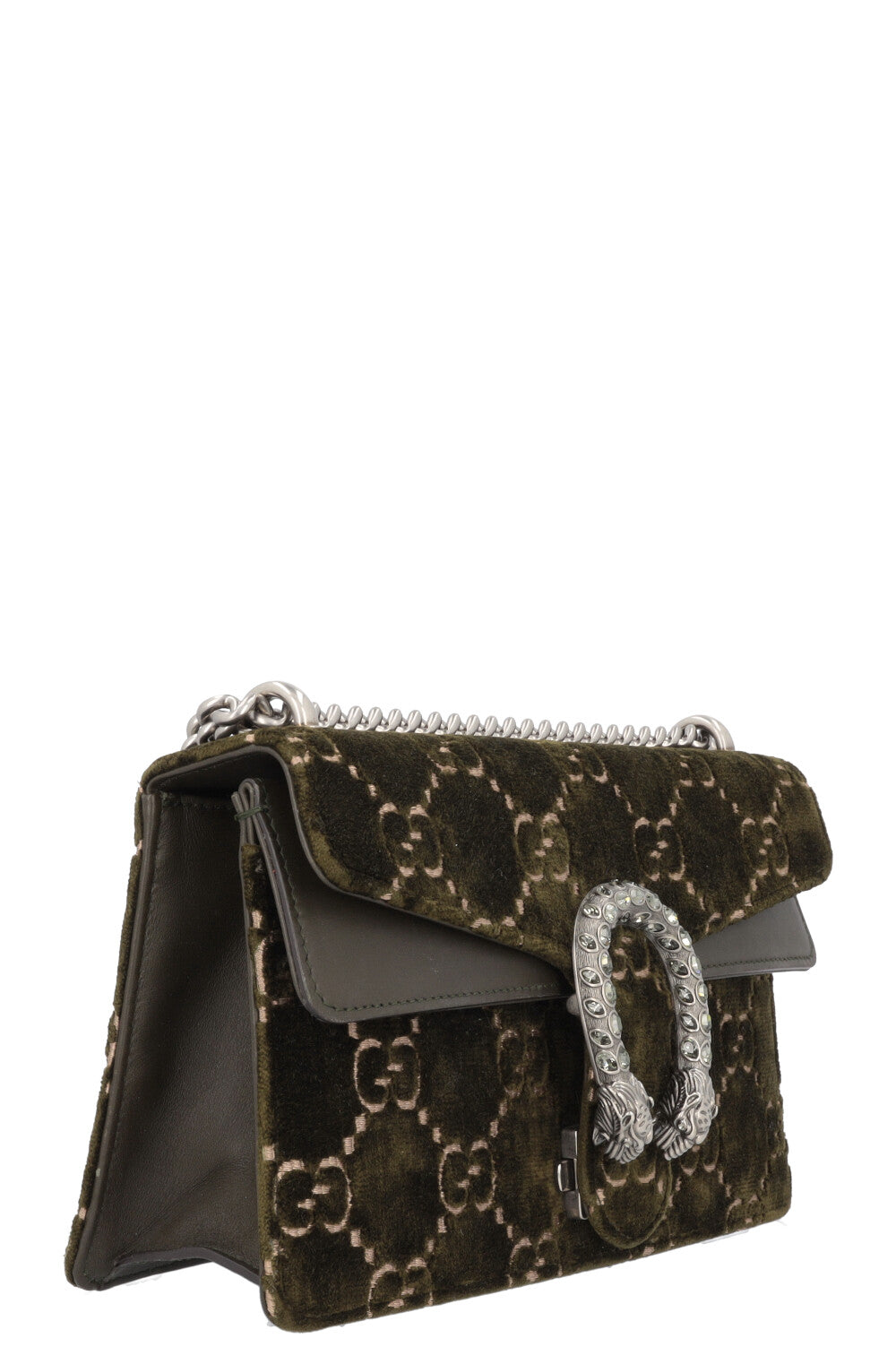 Luxury Gucci Trending 2025 Small Dionysus Bag Velvet Green