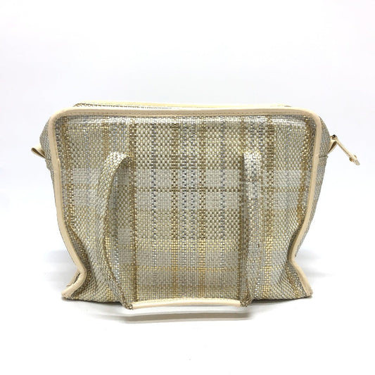 LOUIS VUITTON Handbag M95416 leather Gold / Silver street shopper PM