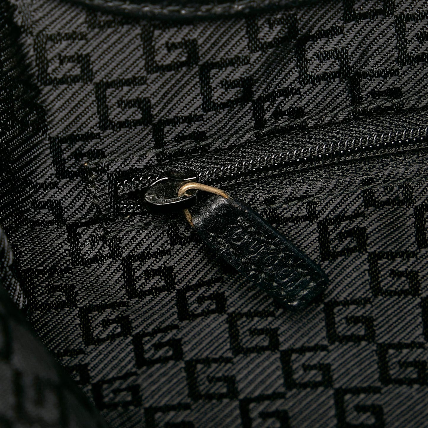 Gucci Bamboo Jackie Canvas Shoulder Bag (SHG-32753)