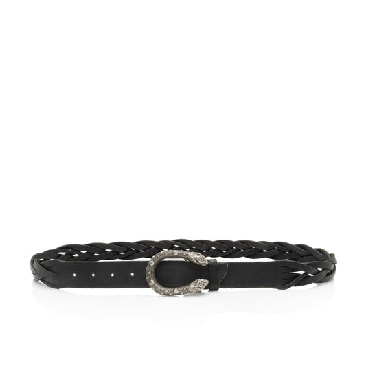 Gucci Braided Distressed Leather Dionysus Belt - Size 38 / 95