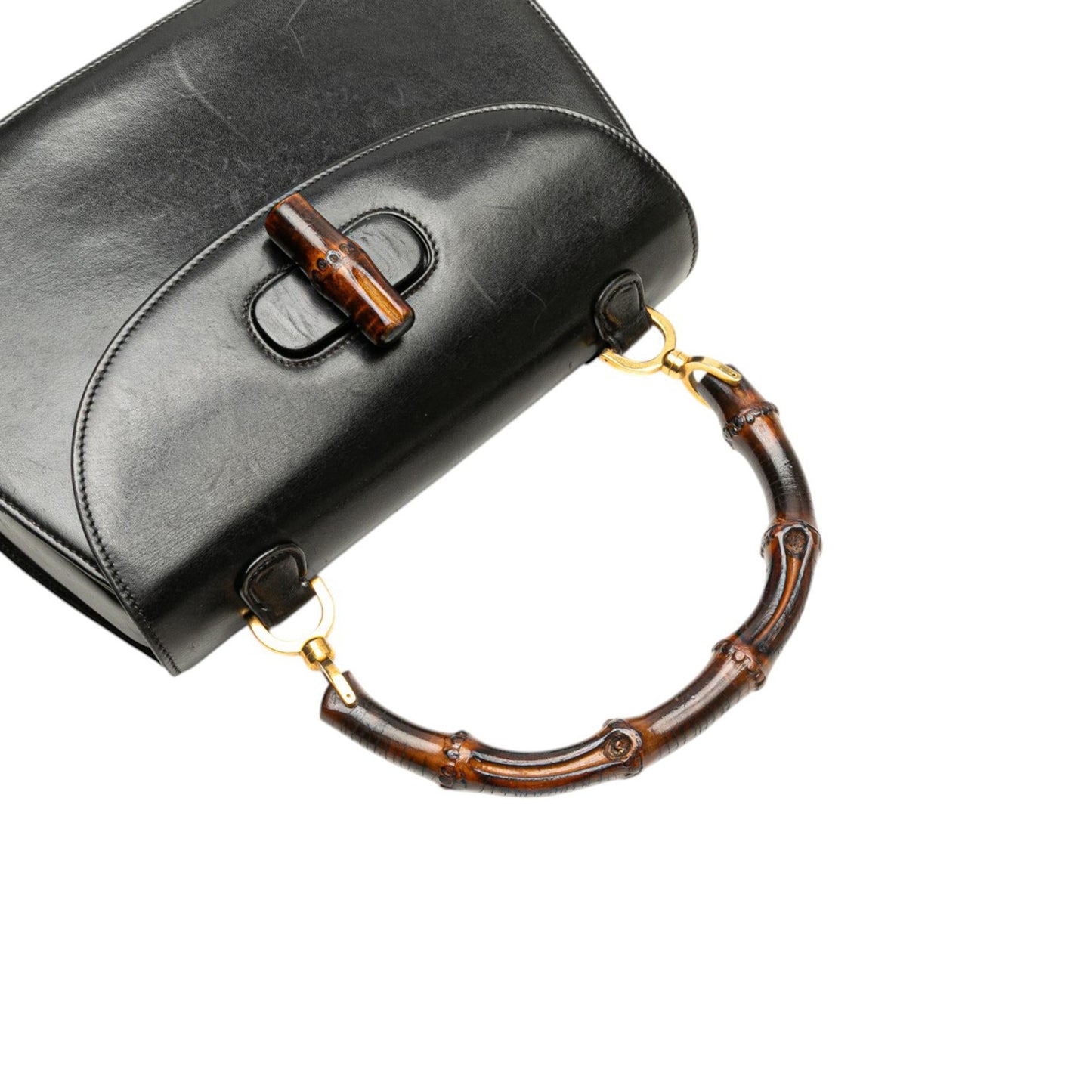Gucci Calfskin Bamboo Night