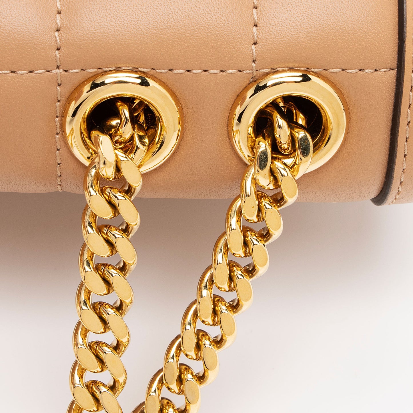 Gucci Calfskin Deco Mini Shoulder Bag
