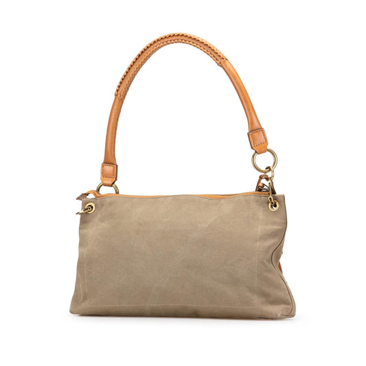Gucci Canvas Utilitarian Shoulder Bag