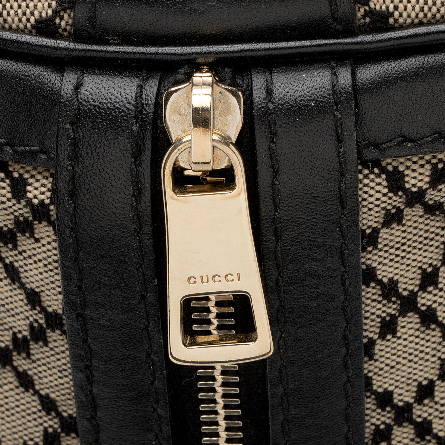 Gucci Diamante Canvas Vintage Web Joy Medium Boston Bag (SHF-6SSWj4)