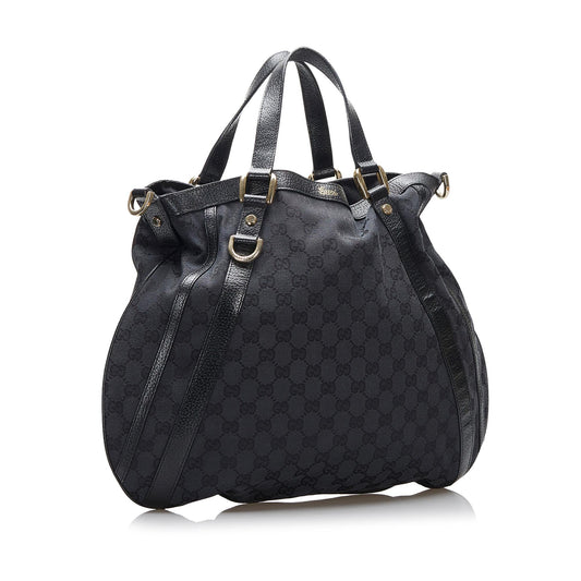 Gucci GG Canvas Abbey Convertible Satchel (SHG-tghdzq)