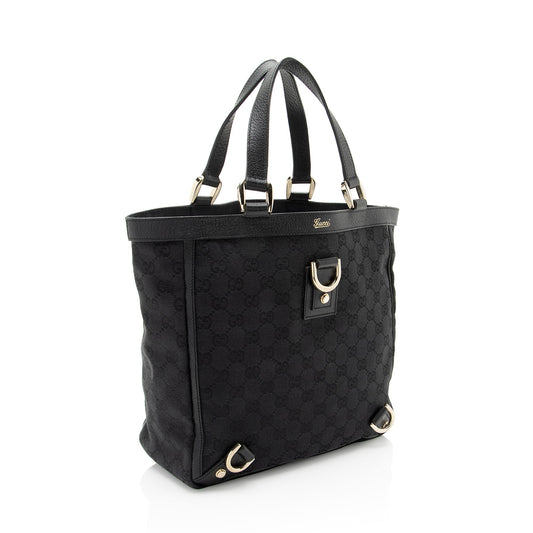 Gucci GG Canvas Abbey Mini Tote (SHF-s1iOWS)