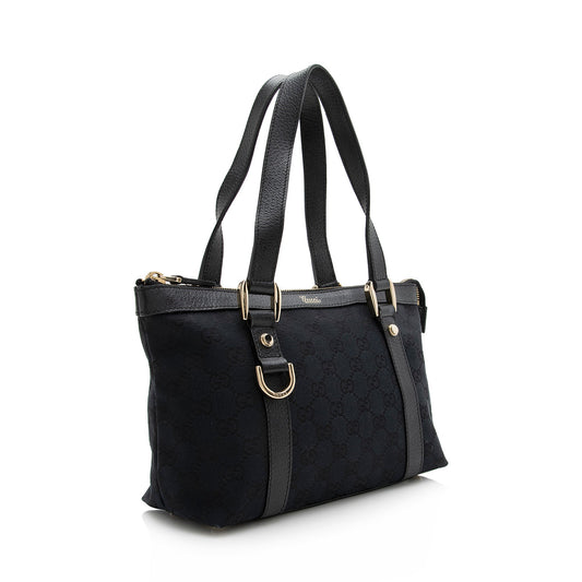 Gucci GG Canvas Abbey Small Tote (SHF-22292)