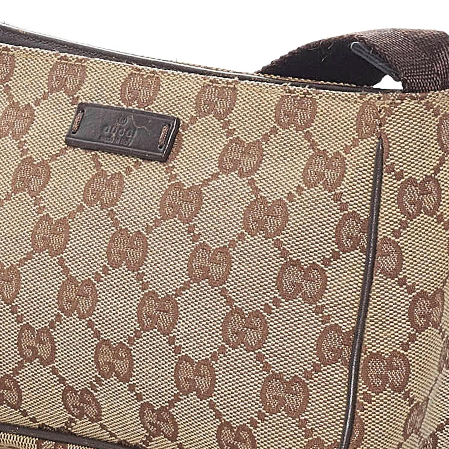 Gucci GG Canvas Baguette (SHG-31120)