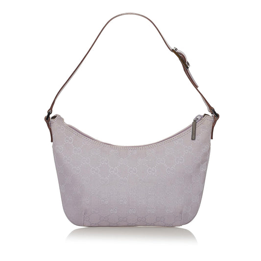 Gucci GG Canvas Baguette (SHG-34677)