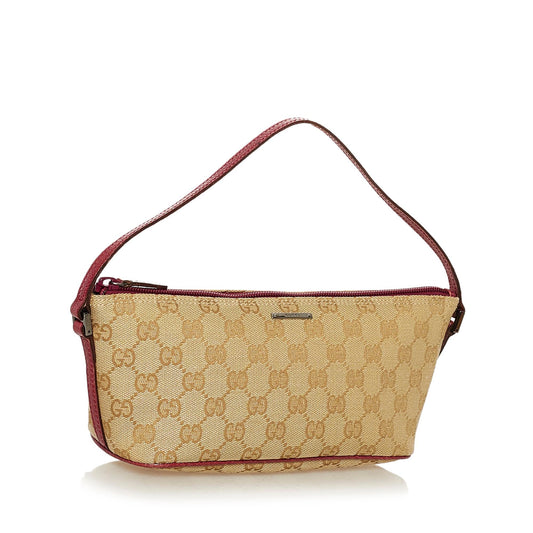Gucci GG Canvas Boat (SHG-34832)