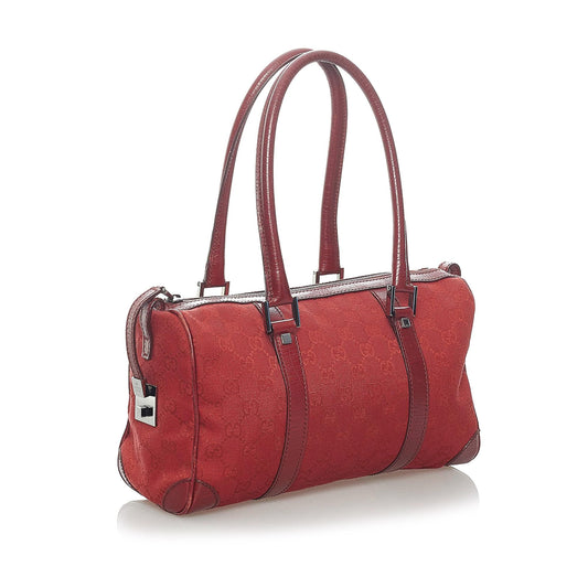 Gucci GG Canvas Boston Bag (SHG-36178)