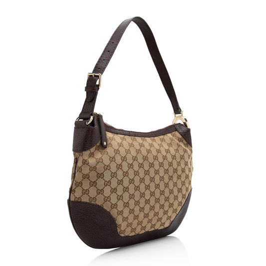 Gucci GG Canvas Charlotte Medium Shoulder Bag (SHF-23266)