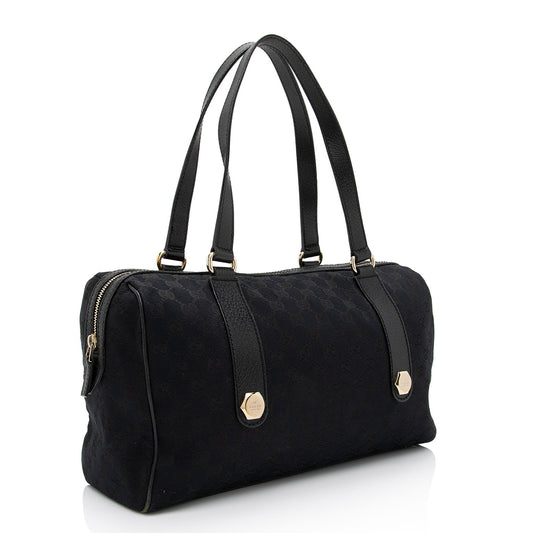 Gucci GG Canvas Charmy Satchel (SHF-wHUMyf)