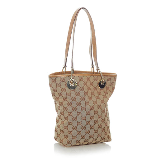 Gucci GG Canvas Eclipse Tote Bag (SHG-32291)