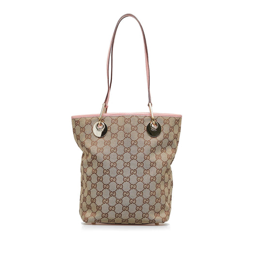 Luxury Gucci GG Canvas Eclipse Tote (SHG-0u46Wb)