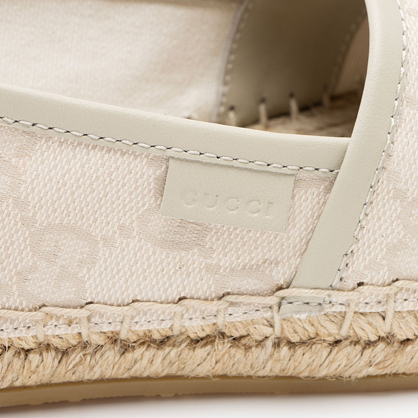 Gucci GG Canvas Espadrilles - Size 6.5 / 36.5