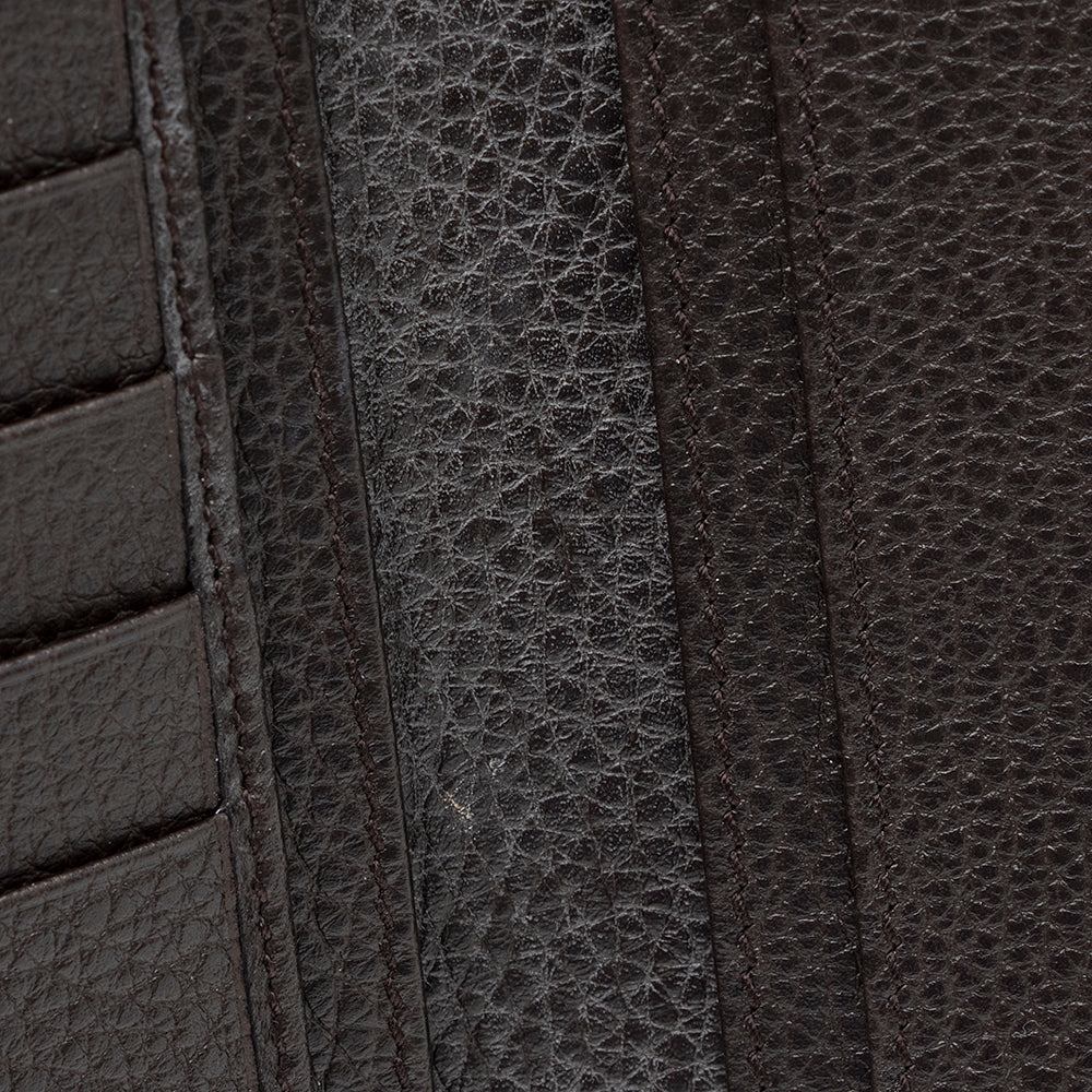 Gucci GG Canvas Flap Continental Wallet (SHF-20696)