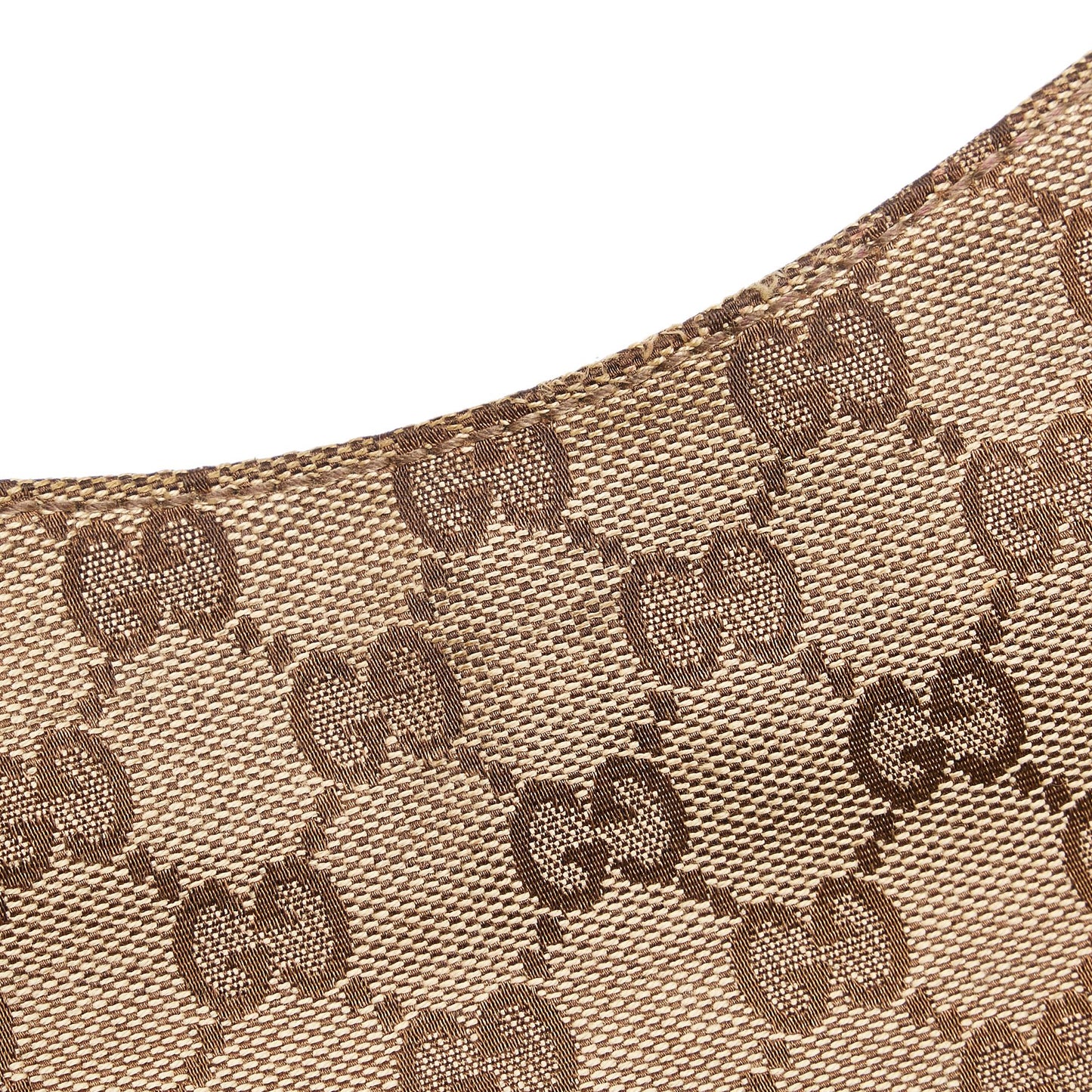Gucci GG Canvas Hasler Horsebit Shoulder Bag (SHG-34318)