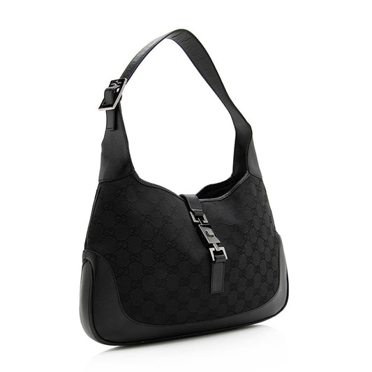 Gucci GG Canvas Jackie Hobo (SHF-20002)