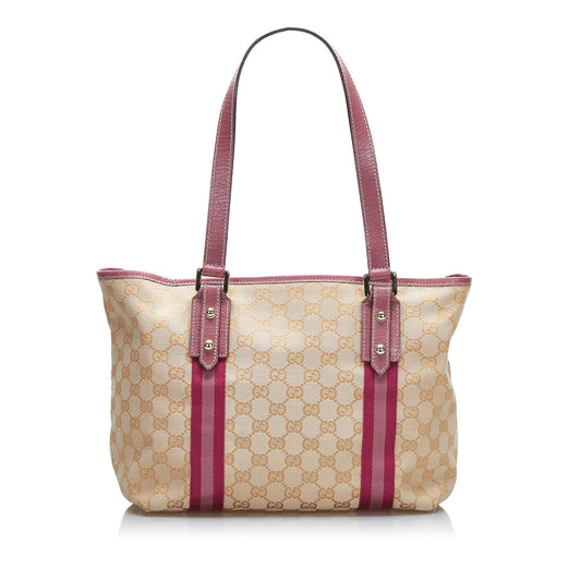 Luxury Gucci GG Canvas Jolicoeur Tote (SHG-3HjuR6)