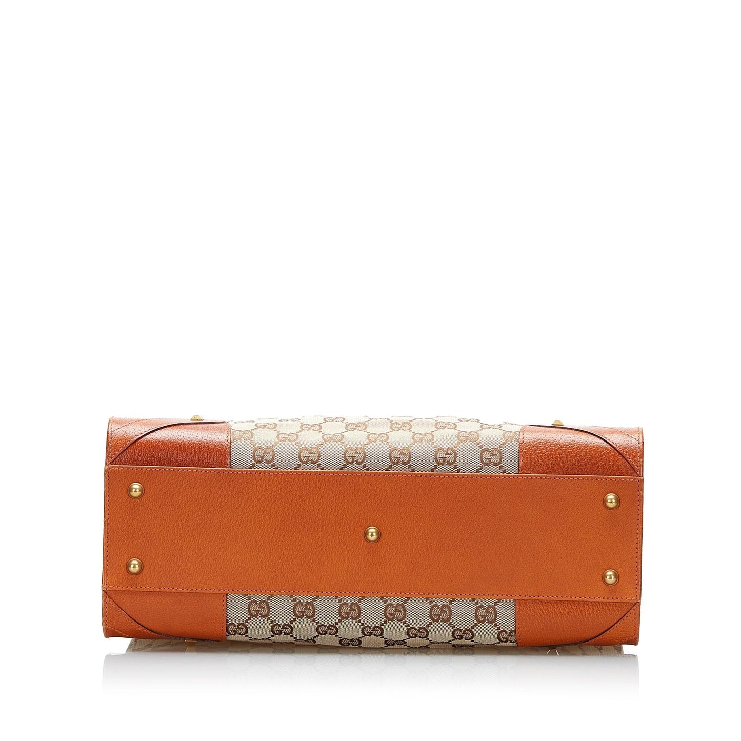 Luxury Gucci GG Canvas Nailhead Tote (SHG-ThiuAq)
