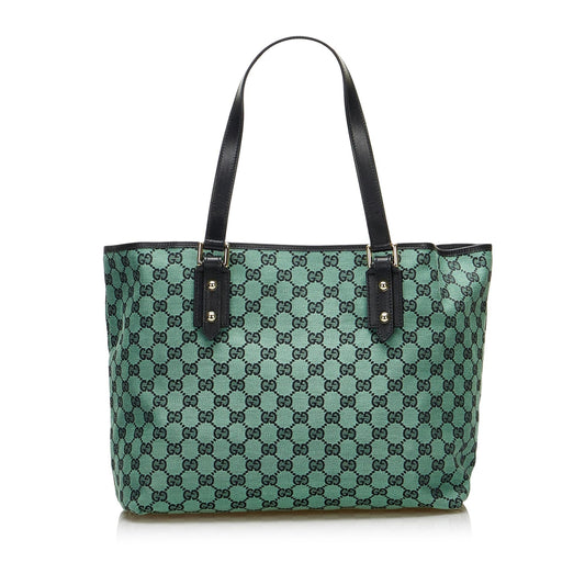 Luxury Gucci GG Canvas Tote Bag (SHG-NayASu)