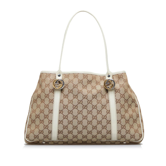 Luxury Gucci GG Canvas Twins Tote Bag (SHG-ZN7C76)