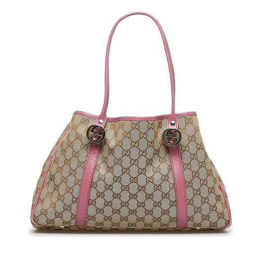 Luxury Gucci GG Canvas Twins Tote (SHG-IBz3MT)