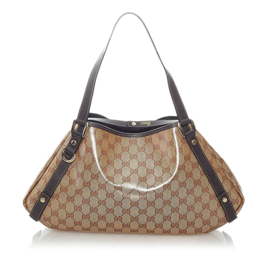 Luxury Gucci GG Crystal Pelham Tote Bag (SHG-vFtcgC)