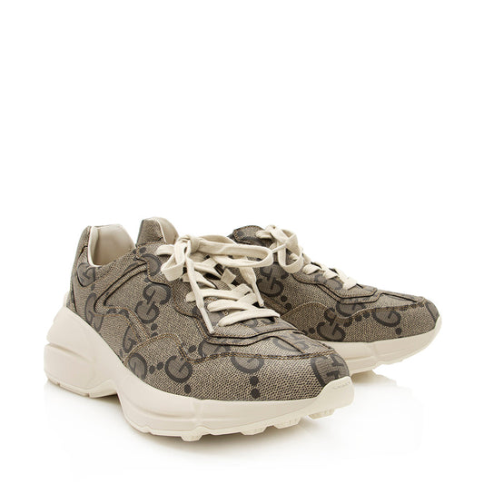 Gucci GG Rhyton Sneakers - Size 10 / 40 (SHF-21528)